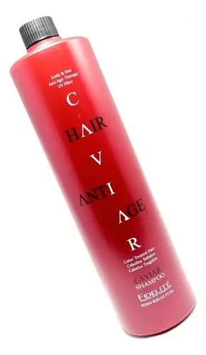 Shampoo Y Acondicionador Cabellos Teñidos Con Coloracion Tintura Caviar – Fidelite X 900mL C/u