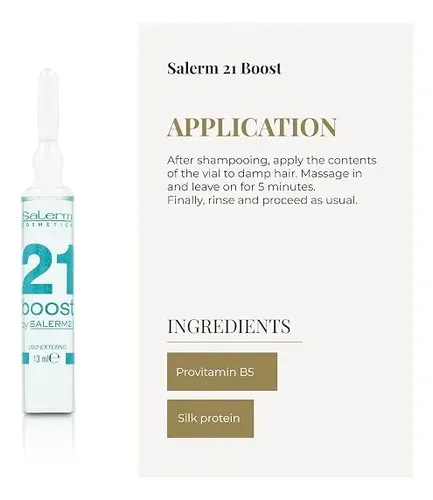Salerm21 Boost Concentrated-ampollas-repara E Hidrata X8 Uni