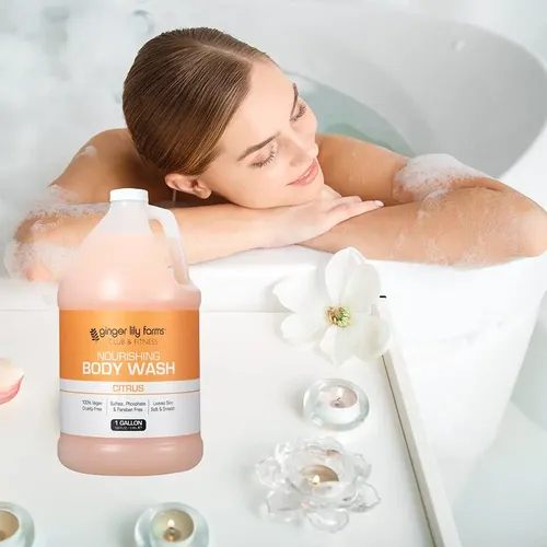 Gel De Baño Ginger Lily Farms Club & Fitness Citrus 3.8l