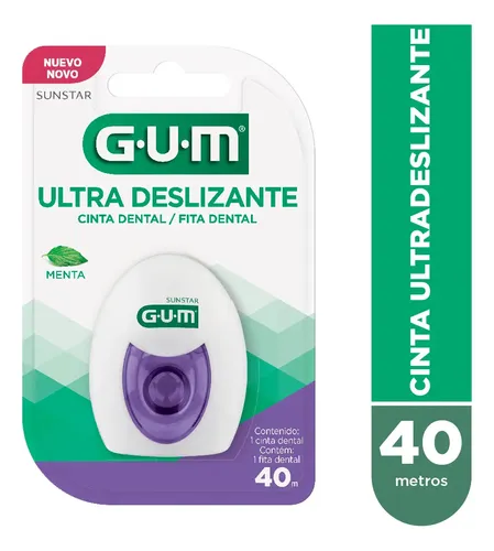 Gum Cinta Dental Menta Ultra Deslizante 40 Metros