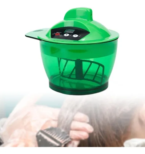Recipiente Eléctrico Para Mezclar Tinte De Cabello Verde