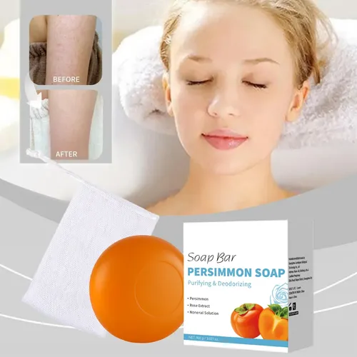 Barra De Odor Corporal De Sabonete De Caqui Com Yssn