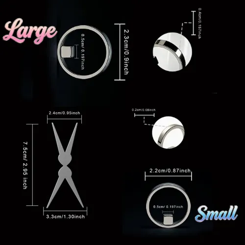 1, Nuevo Estilo Nail Art Evil Cult Hollow Cat-eye Magnet,
