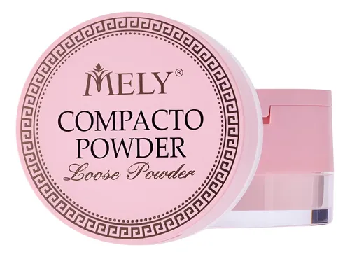 Polvo Compacto Loose Powder Mely Tono Blanco