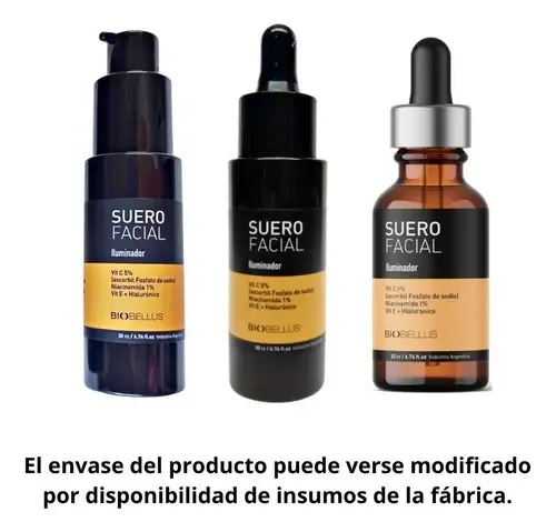 Suero Facial Biobellus Iluminador Vit C Anti Age Cutis 30cc