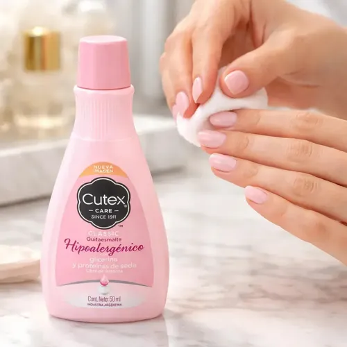 Cutex Classic Hipoalergénico Quitaesmalte Para Uñas 50ml