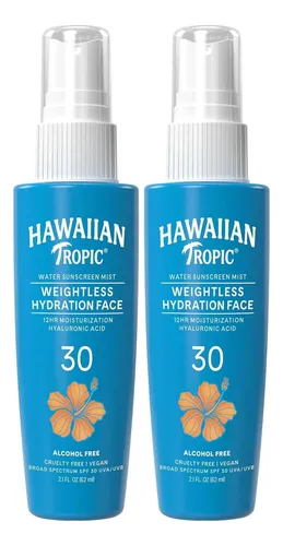 Protector Solar Facial En Bruma Hawaiian Tropic Spf 30, 2.1
