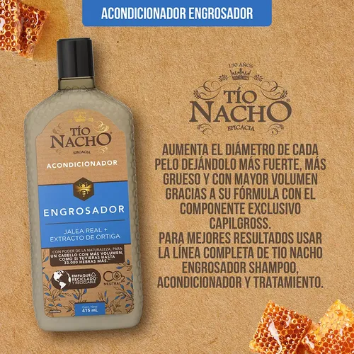 Tío Nacho Acondicionador Engrosador X 415ml