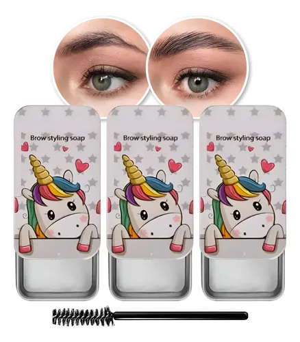Set Gel Fijador Para Cejas Jabón Para Laminado De Cejas