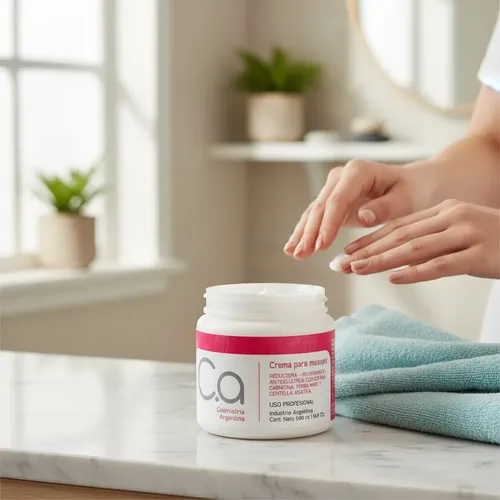 Crema Reductora Reafirmante Y Anticelulitica Por 500 Grs.