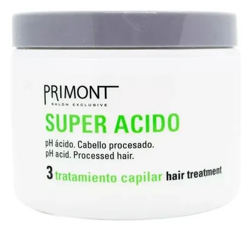 Mascara Capilar Súper Acido Pelo Teñido Primont 500g