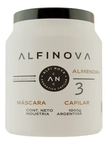 Mascara Capilar De Almendra Alfinova X 1000g