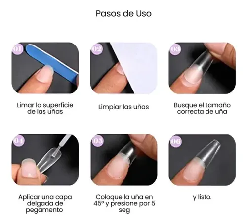 Nail Glue Cherimoya Pegamento Profesional P/ Uñas Postizas