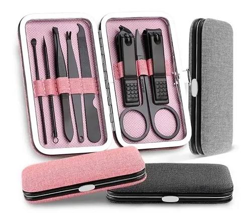 Jianz/ Set De Manicura Pedicura Pies Manos Acero Inoxidable