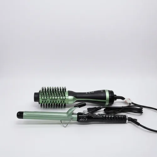 Kit Cepillo Secador Y Rulero Luo Lu-4657 Shine Therapy