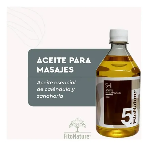 Aceite Para Masajes Relax Con Calendula Fitonature