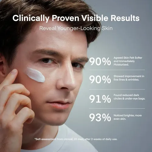 Crema Facial Terez & Honor DermForce para Hombres con Niacinamida Antienvejecimiento