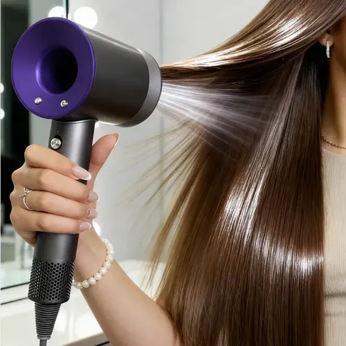 Secador de Pelo Profesional Waffy Iónico de 2500W con Diseño Ergonómico y Aire Frío