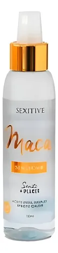 Aceite Para Masajes Efecto Calor Sensbomb Maca Sexitive 130g