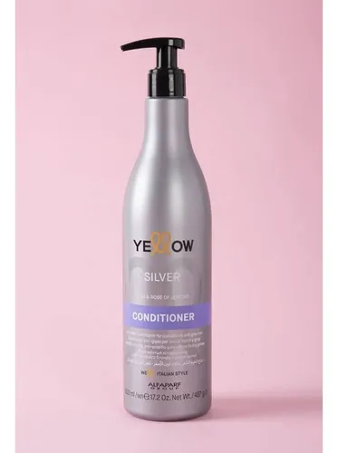 Yellow Acond Silver X 500 Ml Matizante Rubios Alfaparf