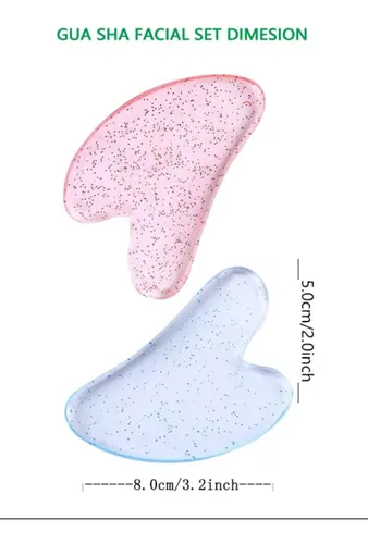 Tabla Guasha De Gua Sha Facial Tools Para El Cuidado De La P