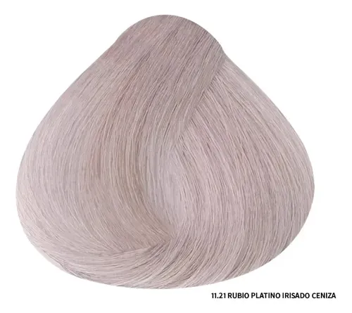 Tintura Alfaparf Evolution Profesional 11.21 Rubio Platino Irisado Ceniza de 60 mL