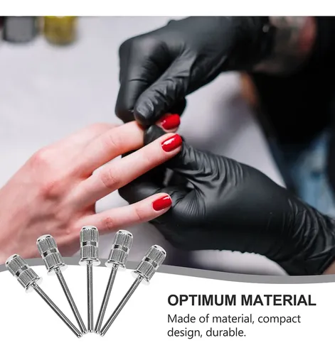 12 Brocas De Hierro De Primera Calidad Para Limas De Uñas, L