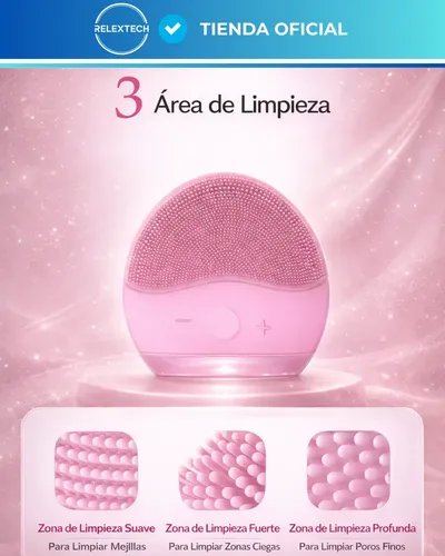 Kit Skincare Masajeador Reductor Limpieza Facial Exfoliador