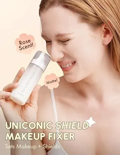 Self Beauty Fijador De Maquillaje Glow Spray Hidratante