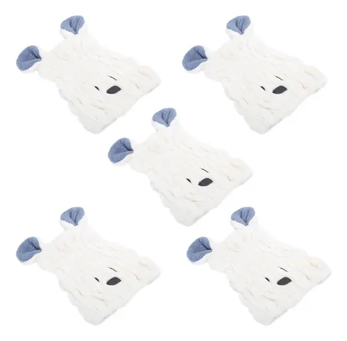 Gorro De Baño De Forro Polar Coral, 5 Unidades, Toalla Para