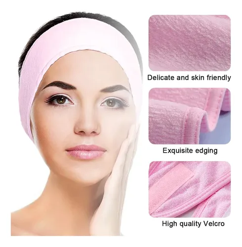 4 Piezas Cinta De Pelo Ajustable Para Cosmética