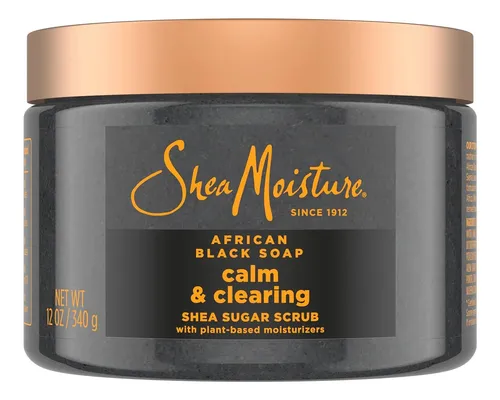 Exfoliante Corporal De Azúcar Sheamoisture Jabón Negro Afric