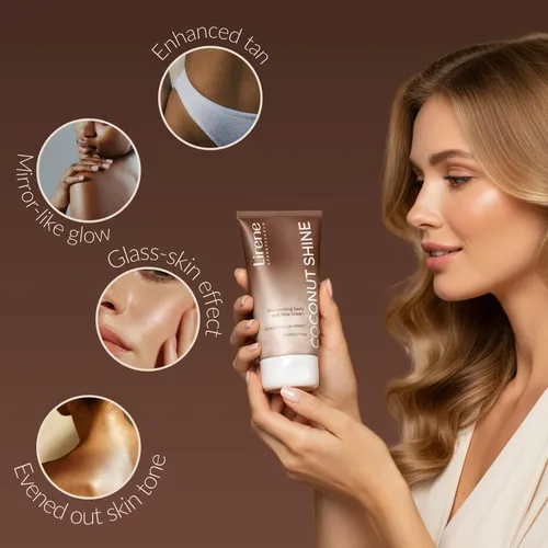 Crema Corporal Y Facial Lirene Perfect Tan Coco 150ml