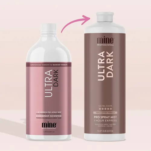 Solución Bronceadora En Aerosol Minetan Ultra Dark, Vegana,