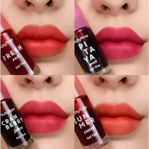Gel Tint / Tinta Labios En Gel Acido Hialuronico Ruby Rose