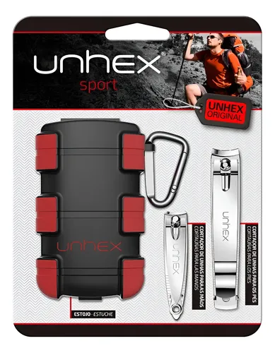 Unhex Kit Sport 3 Piezas Manicura Y Pedicura