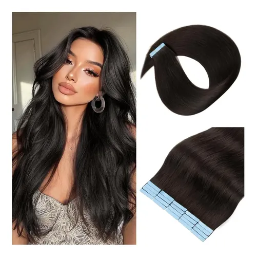 Extensiones De Cabello Con Cinta Itsputao 18 In Negro