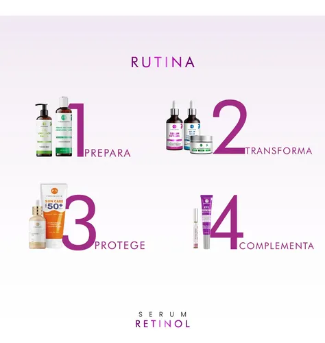 Serum Retinol + Vitaminas A, B5, E, C + Acido Hialuronico