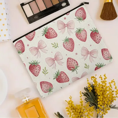 W#c*b Bolsa De Maquillaje De Lino For Cosméticos, For //