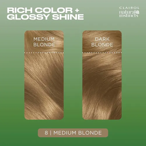 Tinte Demi-permanente Clairol Natural Instincts 8 Rubio