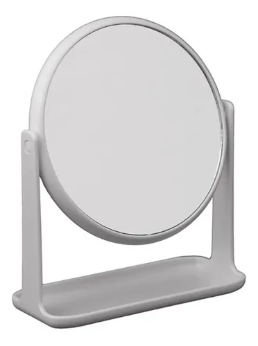 Espejo Maquillaje Plegable Aumento Portatil Apoyar Doble Faz