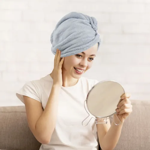 3 Toallas For El Cabello De Secado Rápido, Gorras Absorbent