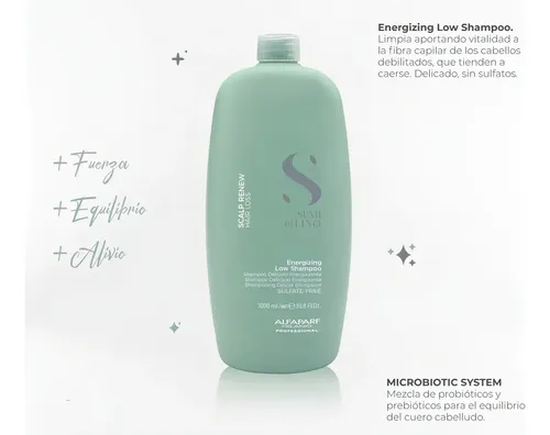 Shampoo Alfaparf Energizing Low 1000ml – Semi Di Lino