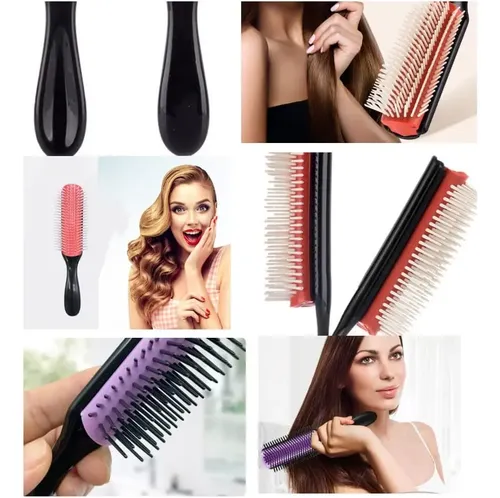 2 Piezas Cepillo Para Cabello Denman, Peine De Peinado