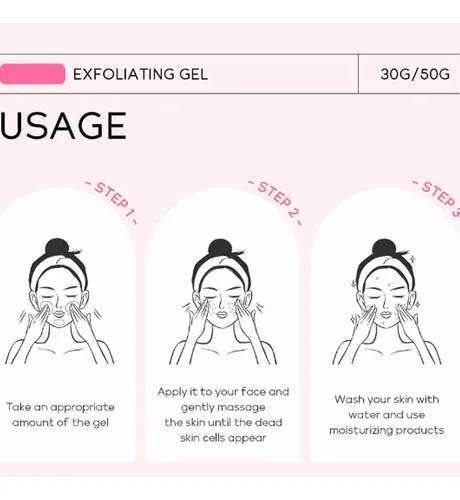 Gel Exfoliante Facial Quarxery Purificante 50 G Todo Tipo De Piel Día/noche