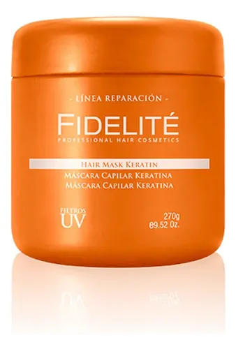 Máscara Keratina Fidelité Reparador Fortalecedor X 270g