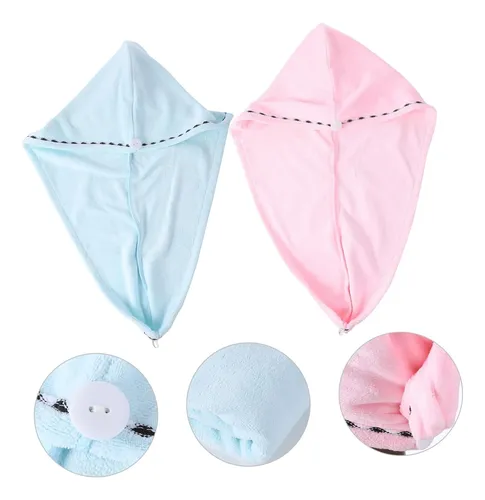 2 Piezas Gorra Y Toalla De Secado Rápido Para Bebé