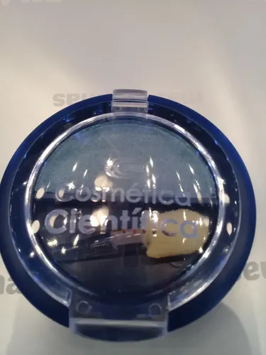 Sombra De Ojos Cosmética Científica Hipoalergenica Color 13 Celeste