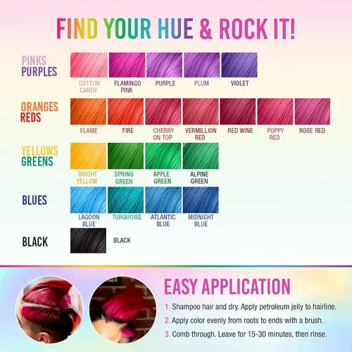 Tinte Semipermanente Punky Flamingo Pink Para Cabello