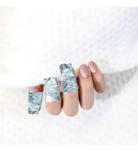 50 Piezas Removedor De Esmalte De Uñas En Gel Fohola